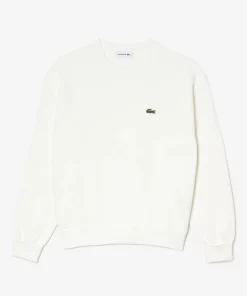 Pull Col Rond Femme En Coton Biologique | Lacoste New