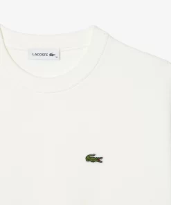 Pull Col Rond Femme En Coton Biologique | Lacoste New