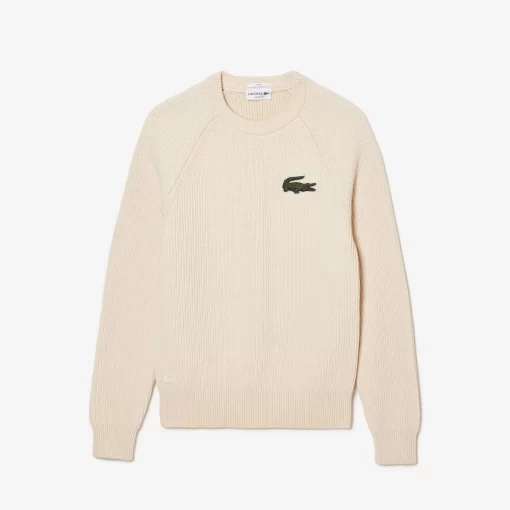 Pull Col Rond Unisexe En Coton Biologique | Lacoste Discount