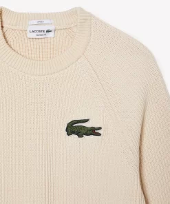 Pull Col Rond Unisexe En Coton Biologique | Lacoste Discount