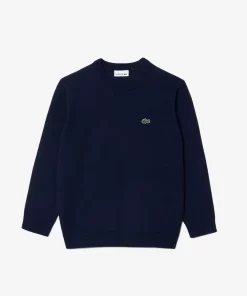 Pull En Jersey De Coton Et Laine Merinos | Lacoste Hot