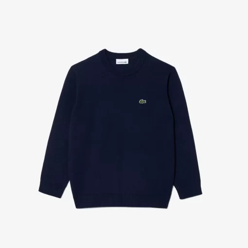 Pull En Jersey De Coton Et Laine Merinos | Lacoste Hot