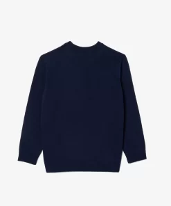 Pull En Jersey De Coton Et Laine Merinos | Lacoste Hot