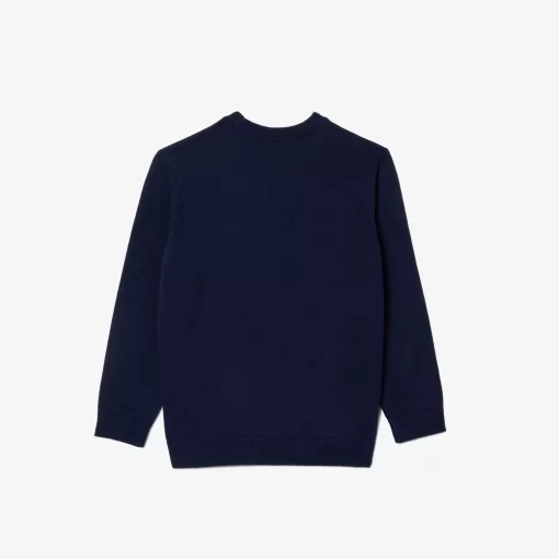 Pull En Jersey De Coton Et Laine Merinos | Lacoste Hot