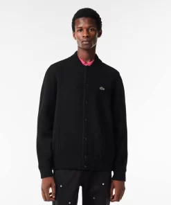 Pull Esprit Bomber En Laine Compacte | Lacoste Flash Sale