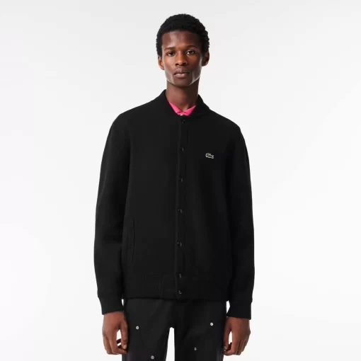 Pull Esprit Bomber En Laine Compacte | Lacoste Flash Sale