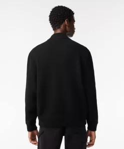 Pull Esprit Bomber En Laine Compacte | Lacoste Flash Sale