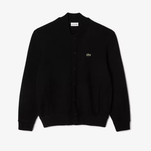 Pull Esprit Bomber En Laine Compacte | Lacoste Flash Sale