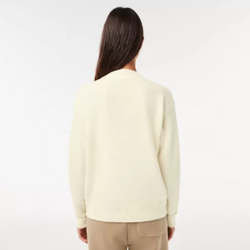 Pull Femme Col Rond En Laine | Lacoste Cheap