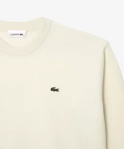 Pull Femme Col Rond En Laine | Lacoste Cheap