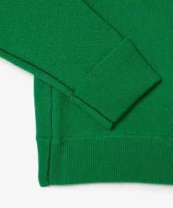 Pull Femme Col Rond En Laine | Lacoste Discount