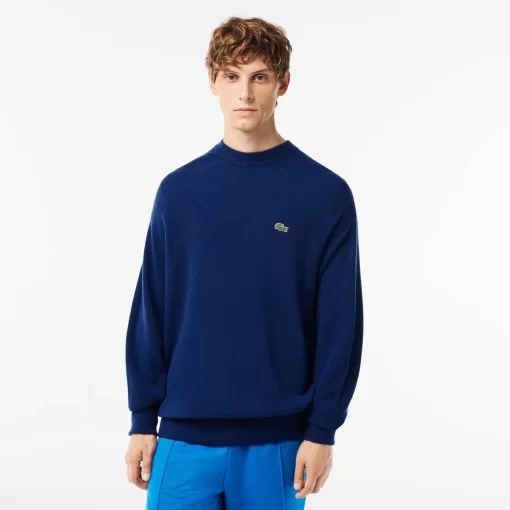 Pull Homme Relaxed Fit Col Rond En Laine | Lacoste Fashion