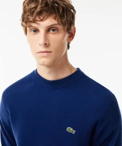 Pull Homme Relaxed Fit Col Rond En Laine | Lacoste Fashion