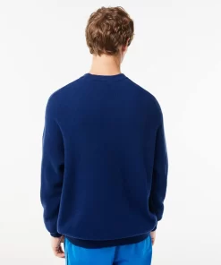 Pull Homme Relaxed Fit Col Rond En Laine | Lacoste Fashion