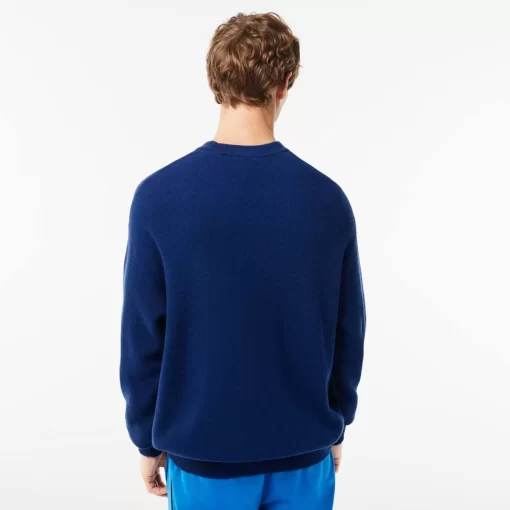 Pull Homme Relaxed Fit Col Rond En Laine | Lacoste Fashion