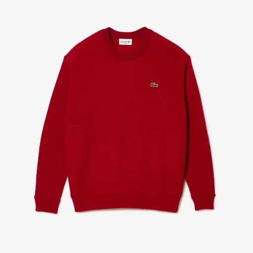 Pull Homme Relaxed Fit Col Rond En Laine | Lacoste Outlet