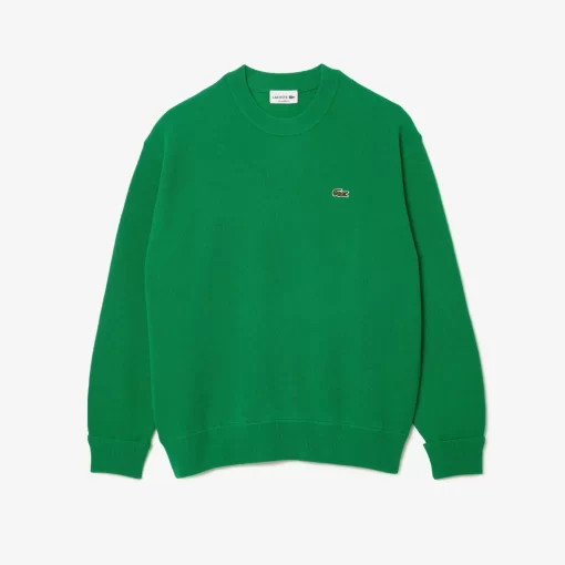 Pull Homme Relaxed Fit Col Rond En Laine | Lacoste Online