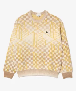 Pull Jacquard Monogramme En Alpaga | Lacoste Best Sale