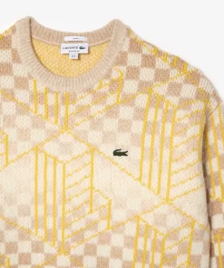 Pull Jacquard Monogramme En Alpaga | Lacoste Best Sale