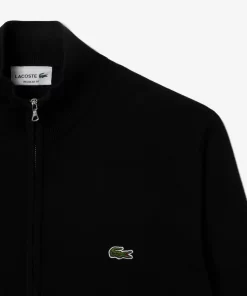 Pull Zippe A Col Montant En Coton Biologique Uni | Lacoste Best Sale