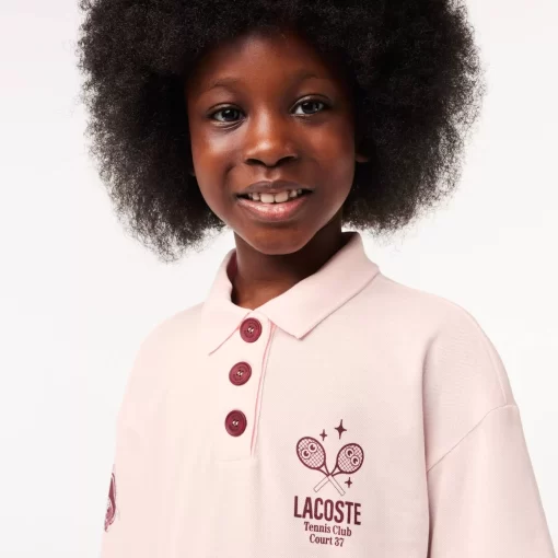 Robe Avec Imprime Graphique En Coton | Lacoste Best Sale