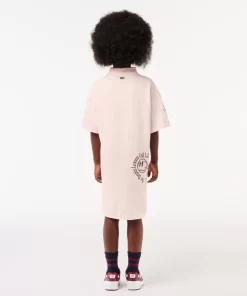 Robe Avec Imprime Graphique En Coton | Lacoste Best Sale