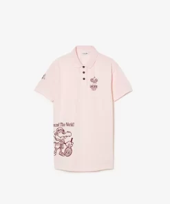 Robe Avec Imprime Graphique En Coton | Lacoste Best Sale