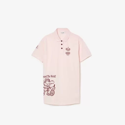 Robe Avec Imprime Graphique En Coton | Lacoste Best Sale