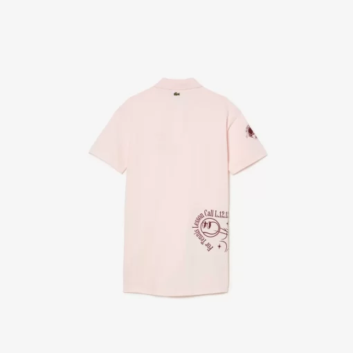 Robe Avec Imprime Graphique En Coton | Lacoste Best Sale