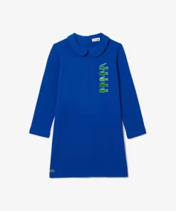 Robe Polo Avec Crocodiles Et Ouverture Au Dos | Lacoste New