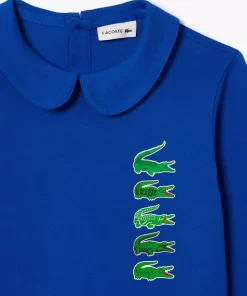 Robe Polo Avec Crocodiles Et Ouverture Au Dos | Lacoste New