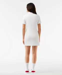 Robe Polo Boutonnee Femme En Coton Biologique | Lacoste Hot