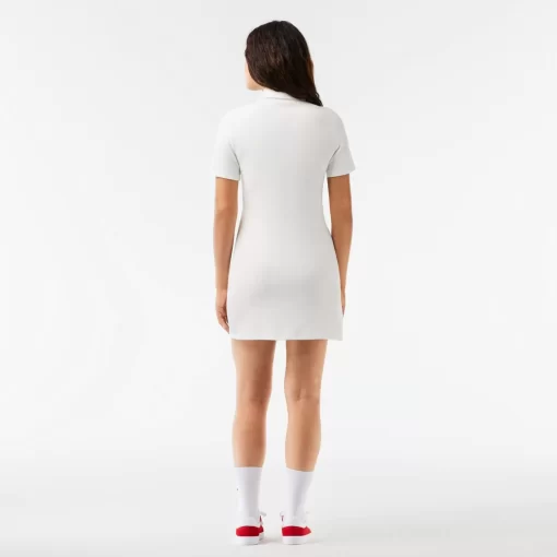 Robe Polo Boutonnee Femme En Coton Biologique | Lacoste Hot