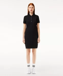 Robe Polo En Pique De Coton Stretch | Lacoste Fashion