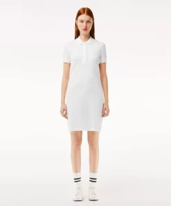 Robe Polo En Pique De Coton Stretch | Lacoste Sale