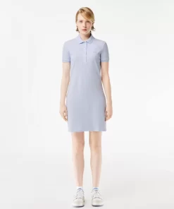 Robe Polo En Pique De Coton Stretch | Lacoste Hot