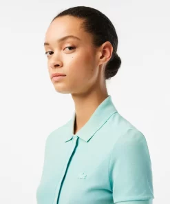 Robe Polo En Pique De Coton Stretch | Lacoste New