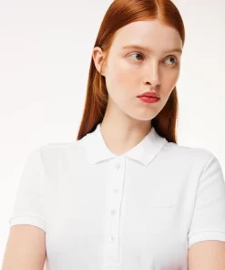 Robe Polo En Pique De Coton Stretch | Lacoste Sale