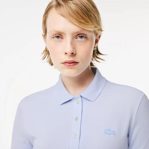 Robe Polo En Pique De Coton Stretch | Lacoste Hot