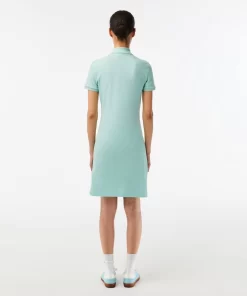 Robe Polo En Pique De Coton Stretch | Lacoste New