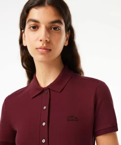 Robe Polo En Pique De Coton Stretch | Lacoste Best Sale