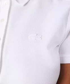 Robe Polo En Pique De Coton Stretch | Lacoste Sale