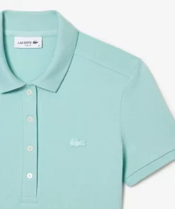 Robe Polo En Pique De Coton Stretch | Lacoste New