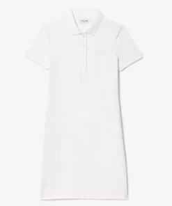 Robe Polo En Pique De Coton Stretch | Lacoste Sale