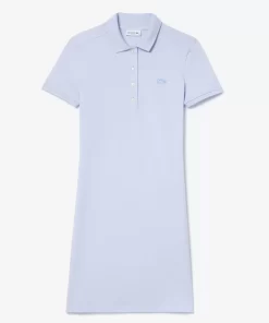 Robe Polo En Pique De Coton Stretch | Lacoste Hot