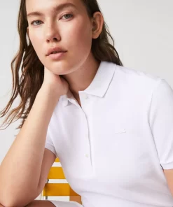 Robe Polo En Pique De Coton Stretch | Lacoste Sale