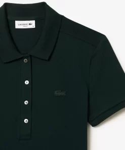 Robe Polo En Pique De Coton Stretch | Lacoste Outlet