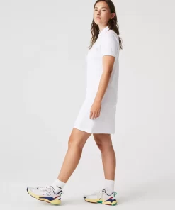 Robe Polo En Pique De Coton Stretch | Lacoste Sale