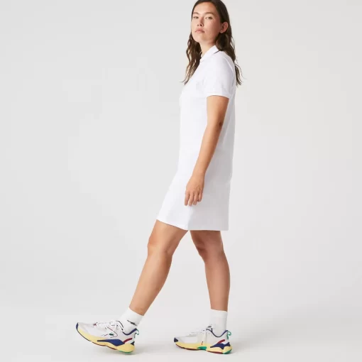 Robe Polo En Pique De Coton Stretch | Lacoste Sale