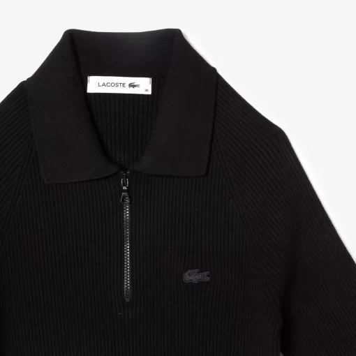 Robe Polo Femme En Maille | Lacoste Fashion